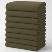 Kit 10 Mantas de Microfibra Casal Jolitex Bronze 1,80m x 2,20m (ATACADO)
