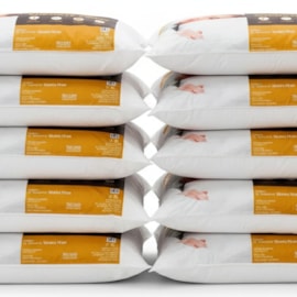 Kit 10 Travesseiro Extra Firme Sultan Realce Premium 50x70