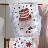 Kit 12 Panos de Copa Felpudo Estampado Dohler Doçura Kit 12 Panos de Copa Felpudo Estampado Dohler Doçura