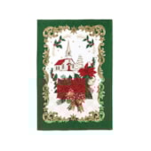 Kit 12 Panos de Copa Felpudo Estampado Dohler Natal 109 Kit 12 Panos de Copa Felpudo Estampado Dohler Natal 109