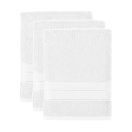 Kit 3 Toalha de Banho Avulsa Teka Dry Alice Branco  (ATACADO)