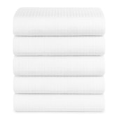 Kit 5 Colchas Queen Piquet Teka Genova 100% Algodão Branco