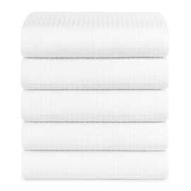 Kit 5 Colchas Queen Piquet Teka Genova 100% Algodão Branco