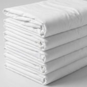 Kit 5 Lençois Elásticado Hotelaria Solteiro 250cm x 160cm 80%Algodão 20%Poliester(ATACADO)