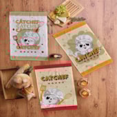 Kit 6 Panos de Copa Felpudo Teka Primore CatChef