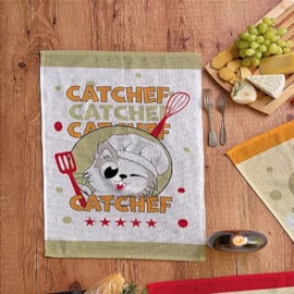 Kit 6 Panos de Copa Felpudo Teka Primore CatChef