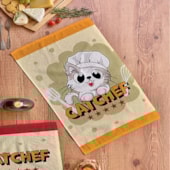 Kit 6 Panos de Copa Felpudo Teka Primore CatChef