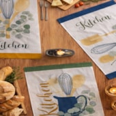 Kit 6 Panos de Copa Felpudo Teka Primore Kitchen II 100% Algodão 40x65 cm