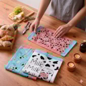 Kit 6 Panos de Copa Felpudo Teka Primore Milk