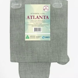 Kit Avental+Luva Atlanta Ober Guy Acácia Kit Avental+Luva Atlanta Ober Guy Acácia