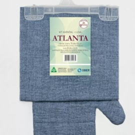 Kit Avental+Luva Atlanta Ober Guy Cinza Kit Avental+Luva Atlanta Ober Guy Cinza