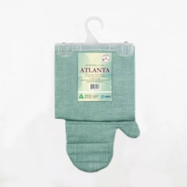 Kit Avental+Luva Atlanta Ober Guy Menta Kit Avental+Luva Atlanta Ober Guy Menta