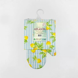Kit Avental+Luva Atlanta Ober Limão