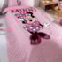 Kit Cobre Leito Solteiro Hedrons Disney Minnie Home 1,60x2,35 (1 Cobre Leito + 1 Porta Travesseiro)