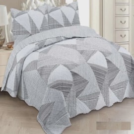 Kit Cobre Leito Solteiro Rozac London Est.5 (1 Cobreleito + 1 Porta-Travesseiro) Kit Cobre Leito Solteiro Rozac London Est.5 (1 Cobreleito + 1 Porta-Travesseiro)