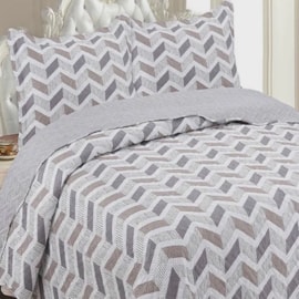 Kit Cobre Leito Solteiro Rozac London Est.6 (1 Cobreleito + 1 Porta-Travesseiro) Kit Cobre Leito Solteiro Rozac London Est.6 (1 Cobreleito + 1 Porta-Travesseiro)