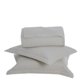 Kit Colcha King Bud Vision Buddemeyer Branco Kit Colcha King Bud Vision Buddemeyer Branco
