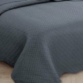 Kit Colcha King Rozac Classic Grafite (1 Colcha + 2 Porta-Travesseiro)