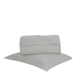 Kit Colcha Solteiro Bud Vision Buddemeyer Branco Kit Colcha Solteiro Bud Vision Buddemeyer Branco
