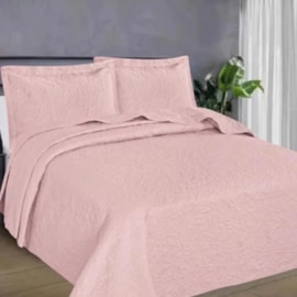 Kit Colcha Solteiro Flora Habitat Rosa (1 Colcha + 1 Porta-Travesseiro) Kit Colcha Solteiro Flora Habitat Rosa (1 Colcha + 1 Porta-Travesseiro)