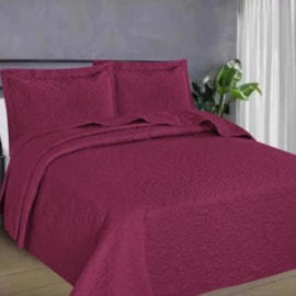 Kit Colcha Solteiro Flora Habitat Violeta (1 Colcha + 1 Porta-Travesseiro) Kit Colcha Solteiro Flora Habitat Violeta (1 Colcha + 1 Porta-Travesseiro)