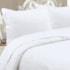 Kit Colcha Solteiro Rozac Classic Branco (1 Colcha + 1 Porta-Travesseiro)