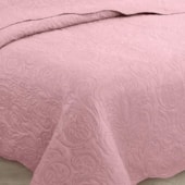 Kit Colcha Solteiro Rozac Classic Rosa Antigo (1 Colcha + 1 Porta-Travesseiro)