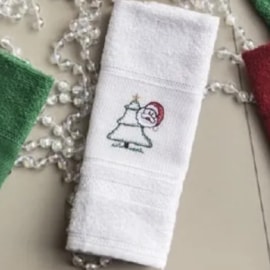 Kit com 3 Toalhas de Lavabo Jolie Natal Atlântica Kit com 3 Toalhas de Lavabo Jolie Natal Atlântica