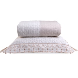 Kit Coordenado Solteiro Lavive Charlote Dupla Face Rosè Kit Coordenado Solteiro Lavive Charlote Dupla Face Rosè