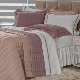 Kit Coordenado Super-King Lavive Jardine Lavanda/Rose Kit Coordenado Super-King Lavive Jardine Lavanda/Rose