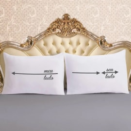 Kit Fronha Divertida Vivaldi Fusion 50 x 70 Lado a Lado (2 Fronhas) Kit Fronha Divertida Vivaldi Fusion 50 x 70 Lado a Lado (2 Fronhas)