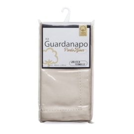 Kit Guardanapo Algodão Ponto Ajour 40cm x 40cm Jolitex Taupe 2 Peças Kit Guardanapo Algodão Ponto Ajour 40cm x 40cm Jolitex Taupe 2 Peças
