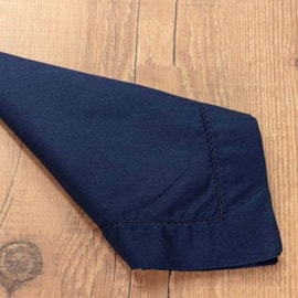 Kit Guardanapo Ponto Ajour 40cm x 40cm Argivai Marinho 4 peças Kit Guardanapo Ponto Ajour 40cm x 40cm Argivai Marinho 4 peças