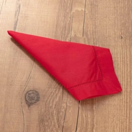 Kit Guardanapo Ponto Ajour 40cm x 40cm Argivai Vermelho 4 peças Kit Guardanapo Ponto Ajour 40cm x 40cm Argivai Vermelho 4 peças