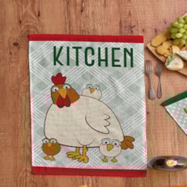 Kit Pano de Copa Felpudo Teka Primore Estampas Kitchen 6 Pçs Kit Pano de Copa Felpudo Teka Primore Estampas Kitchen 6 Pçs