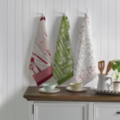 Kit Pano de Copa Felpudo Teka Primore Estampas Sortidas Talheres 6 Peças Kit Pano de Copa Felpudo Teka Primore Estampas Sortidas Talheres 6 Peças