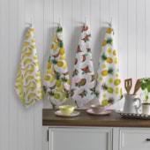 Kit Pano de Copa Felpudo Teka Primore Estampas Sortidas Tropical 6 Peças Kit Pano de Copa Felpudo Teka Primore Estampas Sortidas Tropical 6 Peças