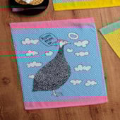 Kit Pano de Copa Teka Fiori Angolas e Abóboras 6 Pçs Kit Pano de Copa Teka Fiori Angolas e Abóboras 6 Pçs