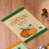 Kit Pano de Copa Teka Fiori Angolas e Abóboras 6 Pçs Kit Pano de Copa Teka Fiori Angolas e Abóboras 6 Pçs