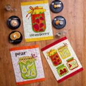 Kit Pano de Copa Teka Fiori Frutas e Queijos 6 Peças