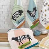 Kit Pano de Copa Teka Fiori Kitchen e Bee 6 Peças Kit Pano de Copa Teka Fiori Kitchen e Bee 6 Peças