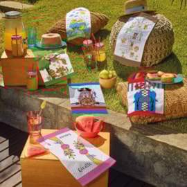 Kit Toalha de Lancheira Infantil c/ 3 unid Teka Candy Menino Kit Toalha de Lancheira Infantil c/ 3 unid Teka Candy Menino