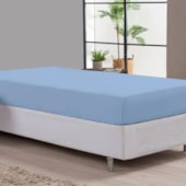 Lençol Avulso Casal Com Elástico Andreza Percal 200 Fios