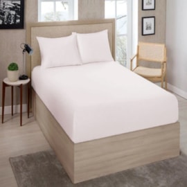 Lençol Avulso King Com Elástico Premium 180 Fios Nude Lençol Avulso King Com Elástico Premium 180 Fios Nude
