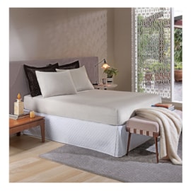 Lençol de Plush com elástico Queen Hedrons Duna Lençol de Plush com elástico Queen Hedrons Duna