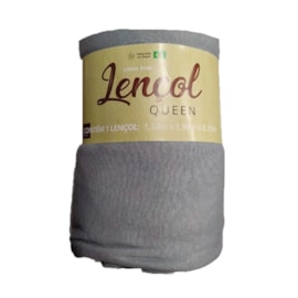 Lençol Queen com Elastico Malha SBX Cinza Lençol Queen com Elastico Malha SBX Cinza