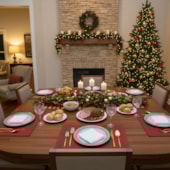 Lugar Americano Argivai Glamour Laca 35cm x 50cm 2 Peças