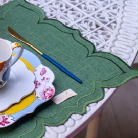 Lugar Americano Argivai Moldura Green 35cm x 50cm 2 Peças Lugar Americano Argivai Moldura Green 35cm x 50cm 2 Peças