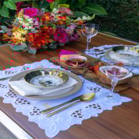 Lugar Americano Argivai Tulipas 30cm x 50cm 2 Peças Lugar Americano Argivai Tulipas 30cm x 50cm 2 Peças