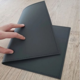 Lugar Americano Couro Retangular 43cm x 30cm Lugar Americano Couro Retangular 43cm x 30cm